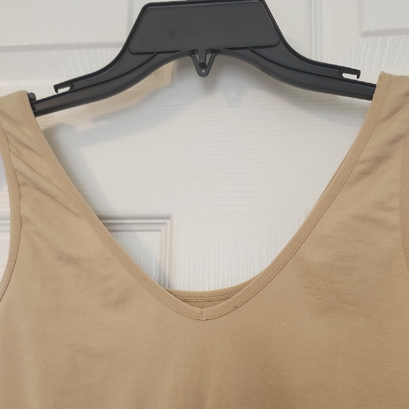 Dress Barn Tan Shapewear Tank - Picture 3 of 7